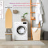 BiJun Ironing Board Holder Wall Mount - Iron Board Hook with 5 Inch Length for Laundry Rooms (White)