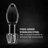 OVENTE 5-Speed Electric Hand Mixer, Stainless Steel Mixing Whisk, Portable & Lightweight 150W Motor, Black HM151B