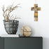 Jetec Cross Wall Decor, Wooden Cross Religious Faith Sign for Home, Easter Christmas Farmhouse Hanging Decorations