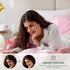 Love's Cabin King Size Satin Pillowcase Set of 2, Similar to Silk, Cooling Pillow Covers for Hair and Skin, Pink
