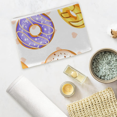 AUUXVA Hand Towels for Bathroom, Kitchen Towels, Colorful Donut Face Towel for Gym/Hotel/Spa/Salon, 30"x15"