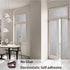 Finnez Frosted Glass Window Privacy Film - Electrostatic Privacy Protection Stickers for Home Living Room