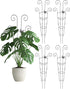 Whtawtaw Metal Butterfly Trellis for Climbing Plants Indoor, 4 Pack 30 Inch Taller