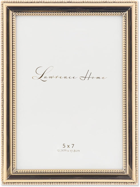 Lawrence Frames Classic Bead Frame - 5x7, Gold