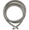 6 FT Stainless Steel Braided Ice Maker Hose, 1/4" Comp by 1/4" Comp Connection