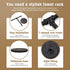 Hand Towel Stand with Wood Base, Industrial Pipe Heavy Duty Countertop Towel Holder for Bathroom and Kitchen