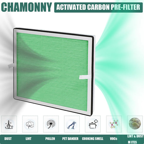 Europa Toxin Remover Filter Replacement - Compatible with Afloia Europa Air Purifier, 3-in-1 H13 True HEPA