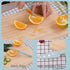 Magicorange Travel Cutting Board Set, 3 Pcs Mini Camping Plastic Cutting Boards & Stainless Steel Knife with Sheath,