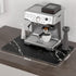 Coffee Mat, 12"x19" Marble Style Coffee Bar Mat for Coffee Station Accessories and Organizer, Absorbent Dish Drying for Kitchen Counter, Cute Black Marble Coffee Bar Decor Coffee Machine Mat