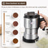 Moongiantgo Coffee Grinder Electric, 250W Mini Spice Grain Mill, 200ml Capacity for Spices, Seeds, Rice, Beans