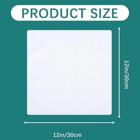 20 Blank,12 12 Inch GEKIXUTP Pcs Sublimation Towels x DIY Microfiber Sublimation Kitchen Towel,Sublimation Hand