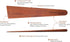 Earlywood 13 inch Multi-Purpose Handmade Wood Cooking Utensil - Egg Turner, Cast Iron Scraper