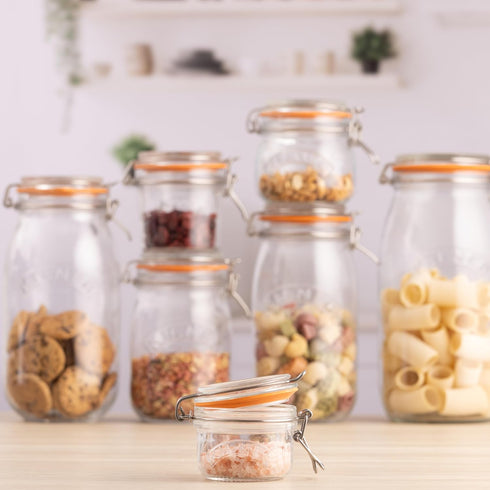 Kilner Round Swing Top Glass Jar, 4 oz