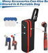 Homakover Carrying Case Compatible with Rubbermaid Reveal Power Scrubber Ultimate Kit, Waterproof Storage Bag for Scrub