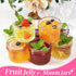 PUSKMAY 4oz (6 pack Mini Mason Jars with Lids, Small Glass Jars with Decorative Accessories, Wide Mouth Glass Storage