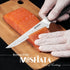 MOSFiATA 6" Boning Knife - Sharp Kitchen Cooking Knife with Finger Guard, Sharpener, German High Carbon Stainless Steel
