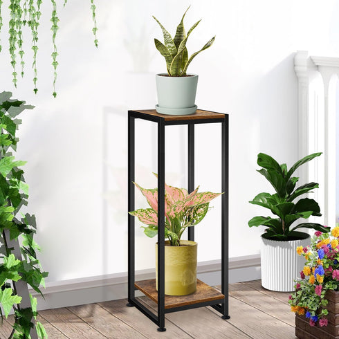 31.5'' Lilybud--lily Plant Stand Indoor, Tall Wood Plant Stands Heavy Duty Pedestal Stand for Indoor Outdoor, Modern