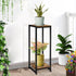 31.5'' Lilybud--lily Plant Stand Indoor, Tall Wood Plant Stands Heavy Duty Pedestal Stand for Indoor Outdoor, Modern