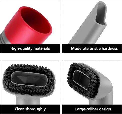 Crevice Tool and Dust Brush for Shark Rotator NV500, NV501, NV560, NV502, Professional Lift-Away Vacuum Cleaner, Part