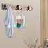 IBosins 10 Pack Heavy Duty Double Prong Coat Hooks, Wall Mounted with 20 Screws, Utility Hooks for Coat, Scarf, Bag,