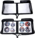 CD Case - 400 Capacity DVD Wallets, Protective CD Storage Organizer Holder Album Box Binder (Black Leather)