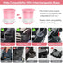 Car Seat Snack Tray: Travel Tray for Kids Carseat Cup Holder with Food Trays, Stroller Snacks Plate for Toddlers, Kid