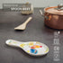 UPware Melamine Spoon Rest, 9.625 Inch Kitchen Utensil Holder for Counter and Dining Table, Rooster Design