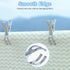 Coideal Beach Towel Chair Clips - 10 Pack Heavy Duty Stainless Steel Pool Cover Clips for Windproof Sunbed Lounge