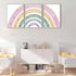 3Pcs 12x16in Rainbow Canvas Wall Art - Colorful Boho Nursery Wall Decor - Positive Affirmation Kids Heart Picture
