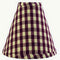 Heritage House Barn Red 12" Bulb Clip Fabric Lamp Shade by Raghu