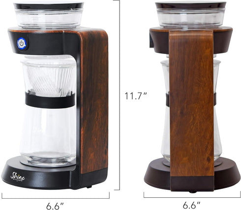 SCH-150 Tribest Shine Kitchen Co. Autopour Automatic Pour Over Coffee Machine