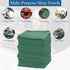 50 Pack Commercial DAN RIVER Shop Towels, Use Green Terry Cloth Rags for Cleaning Cars & Household Surfaces Well