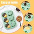 Silicone Cake Baking Pan, 2 Pack Pinecone Leaf Chocolate Mold DIY, 2Pcs/6-Cavity for Cake Muffin Ice Decoration