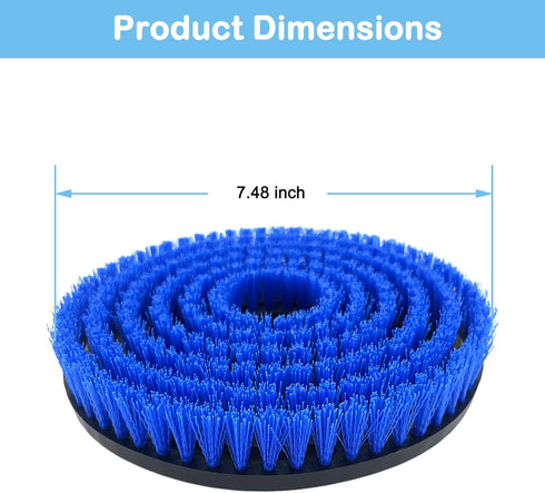 Bvhonwe 2 Pack S8201 S8201 S8001 S7001 S7201 S7000 S7005 S7020 Upgraded Replacement Steam Mop Brush Heads for Shark