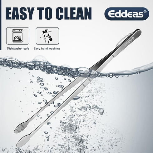 Kitchen Tweezers Tongs, Cooking Tweezers Stainless Steel - 3 Sizes for Meat, Pasta, and Plating