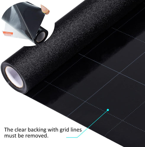 Blackout Window Film, Static Cling Window Tint 100% Light Blocking for Home Privacy, Room Darkening (Matte Black,