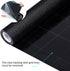 Blackout Window Film, Static Cling Window Tint 100% Light Blocking for Home Privacy, Room Darkening (Matte Black,