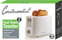 Continental Electric CE-TT011 2 Slice Electric Toaster, White