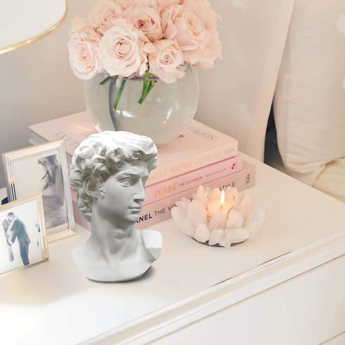 Greek Statue of David Head Bust, Mythology and Roman Home Decor