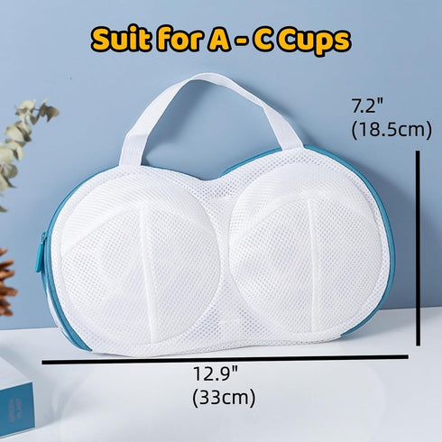 3Pcs Bra Wash Bags Set for Laundry Lingerie Underwear Brassiere Bag for Washing Machine with Zipper Women Delicates