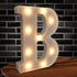 Marquee Light up Letters - 26 Alphabet Battery Powered LED Lights, Night