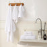 27x55 Set 100 650GSM (White,Pack 6) Bath Towels Percent Cotton Luxury Super Soft Absorbent Bathroom Towels