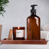 Bathroom Vanity Tray 11.8 x 5.9 inches, Natural Acacia Wood Organizer for Cosmetics, Jewelry, Perfume, Candle, Key