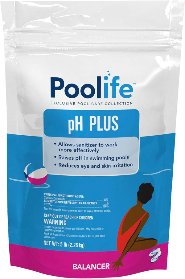 POOLIFE pH Plus for Swimming Pools & Spas - Professional Pool pH Balancer