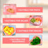 Pink Heart Bowl Set, Heart Shaped Candy Bowls 4Pcs, Ideal Valentine's Day Present for Salad, Soup, Snacks