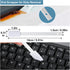 Ouligay 40PCS Disposable Crevice Cleaning Brushes Crevice Cleaning Tools Crevice Hole Brush Disposable Toilet Brush