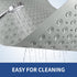 47"x 32", OTHWAY Extra Large Shower Mat TPE Non Slip Shower Mat for Shower Stall, Inside Walk in Shower Mats with Drain