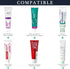 Linkidea Corner Wall Mount Toothbrush Holder for Bathroom, Stainless Steel Triangle Shelf for Tile Walls, Self Adhesive