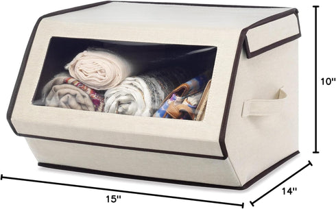 Whitmor Stackable Window Storage Box