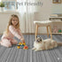 2x8 Enkor Runner Rugs for Hallway, Washable Soft Maroc Non Slip Floor Rugs for Kitchen, Modern Mat for Living Room